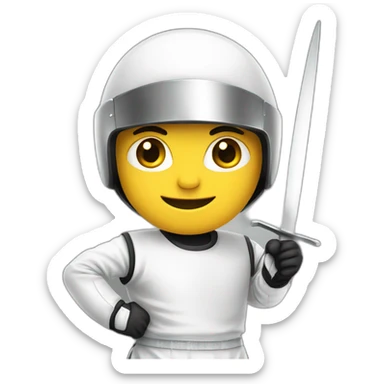 Fencer Swiss  sticker