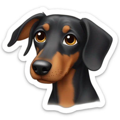 dashund sticker