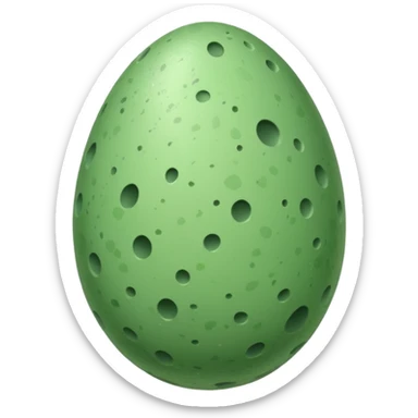 dino egg sticker