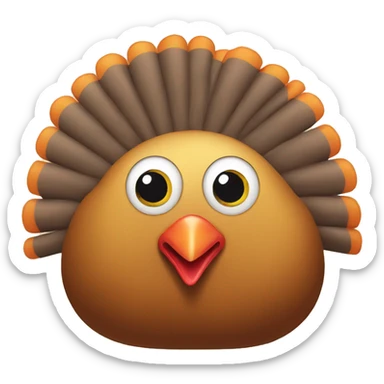Turkey meet slice sticker