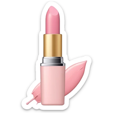 Pastel Pink Lipstick  sticker