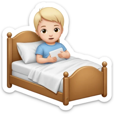baby bed rocking sticker