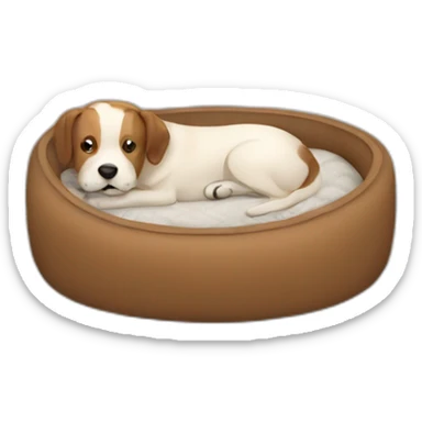 dog bed sticker