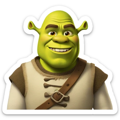 Shrek sticker