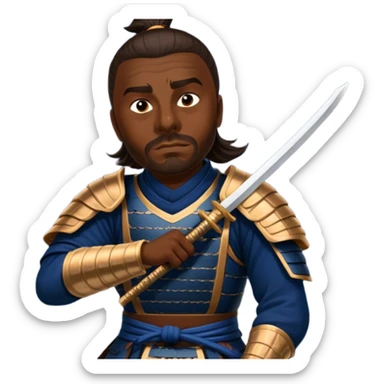 Vigilant Samurai sticker