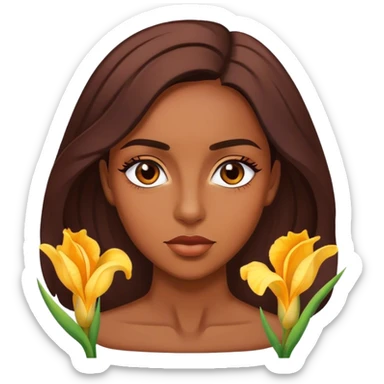 iris beautiful  sticker