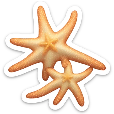 Starfish sticker