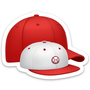 Hat with MAGA sticker