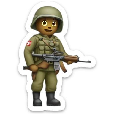 Swiss Army sticker