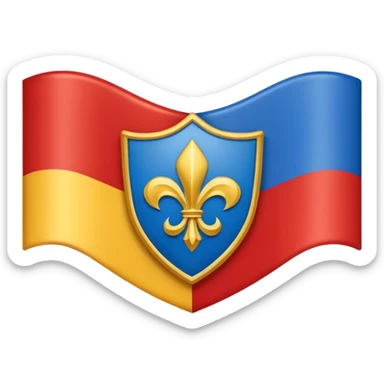 Drapeau de la région du Var 83 en France: composé de cette manière : 🟥🟥🟥🟥🟥🟥🟥
🟨🟨🔵🔵🔵🟨🟨
🟨🟨🔵⚜️🔵🟨🟨
🟨🟨🔵🔵🔵🟨🟨
🟨🟨🟨🟨🟨🟨🟨 sticker