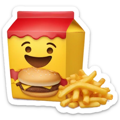 happy meal sticker
