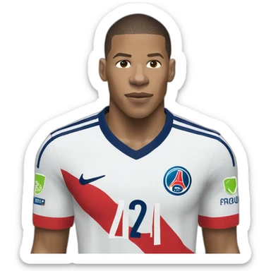 Mbappé en état de choc sticker