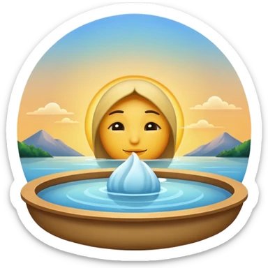 morning time emotion simply sticker