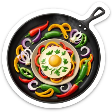 mexican fajita sticker