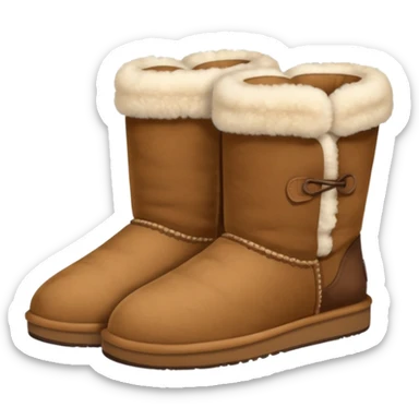 Give me some uggs and make them small sticker