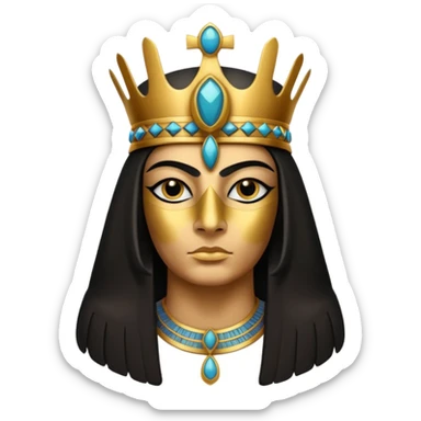 Horus the ancient Egyptian bird god sticker