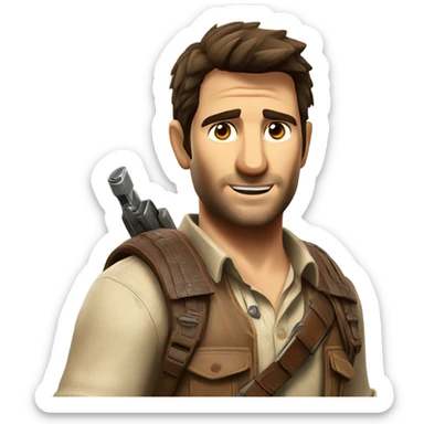 Nathan Drake sticker