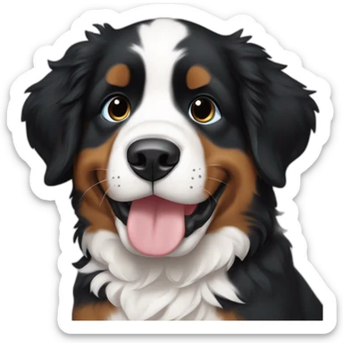 Bernese Mountain Dog Puppy Boy sticker