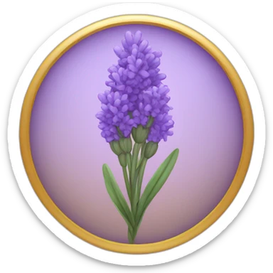 lavender sticker
