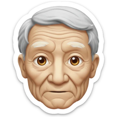 Wise Man B&W sticker