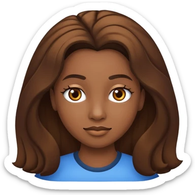 Agora faça um de um personagem um pouco bravo  sticker