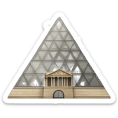 Pyramide du Louvre sticker
