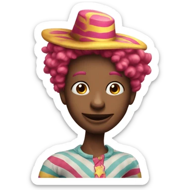 the amazing digital circus pomni feliz perllorando sticker