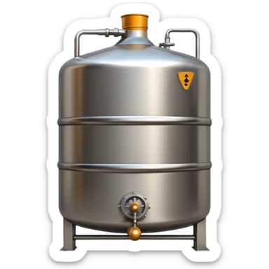whiskey distillery tank sticker