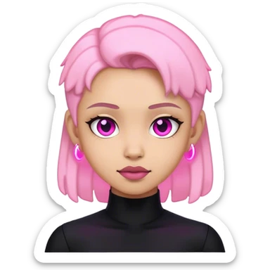 Neo, Keanu Reeves matrix pink sticker