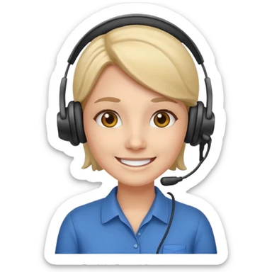 Customer Service Agent sticker