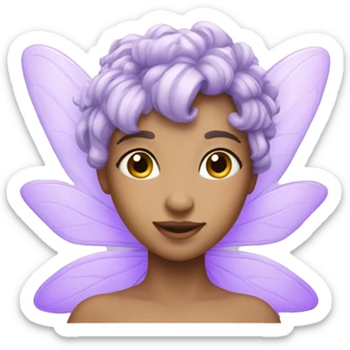 lilac fairy  sticker