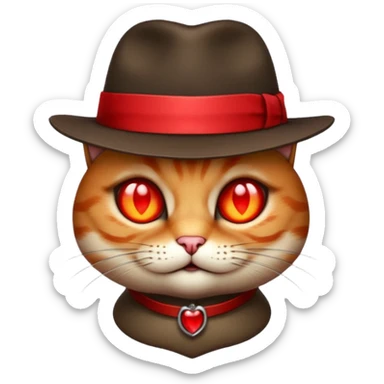 dead cat mafia , eyes X sticker