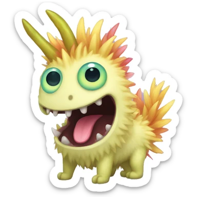 furcorn from my singing monsters sticker