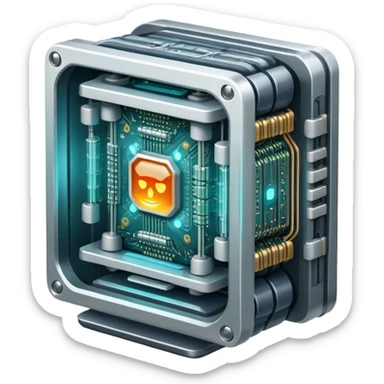 quantum computer sticker