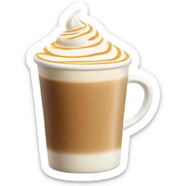 starbucks latte sticker
