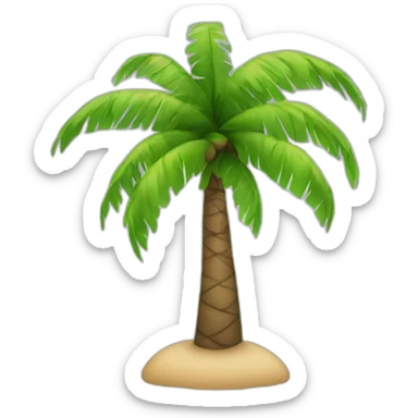 palm tree sticker