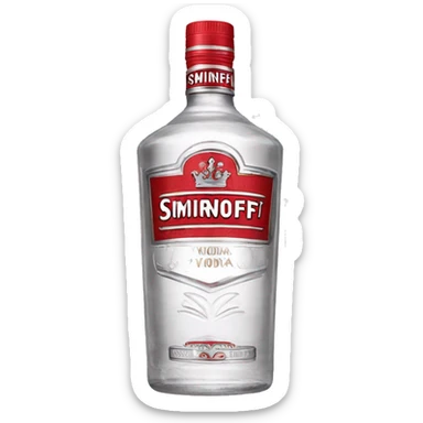smirnoff vodka sticker