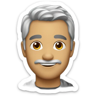 Chauve luisant sticker