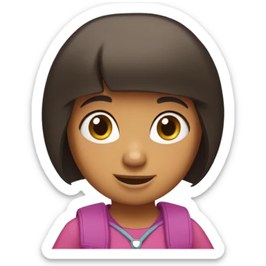 Dora the explorer  sticker