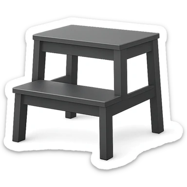 a small step, minimal sticker