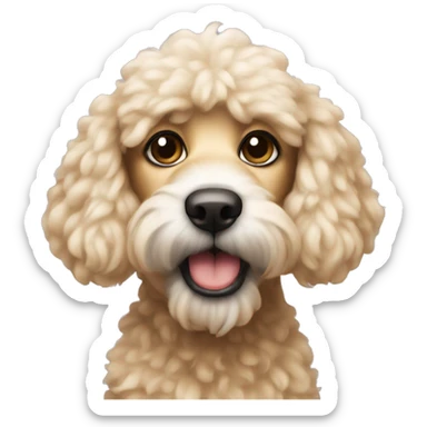 caniche emoji sticker
