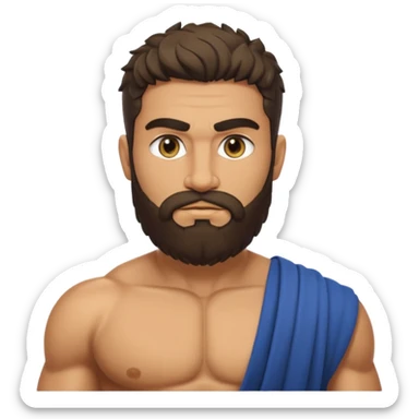 Grecki bóg petros sticker