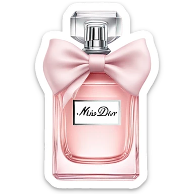 Locion miss dior sticker