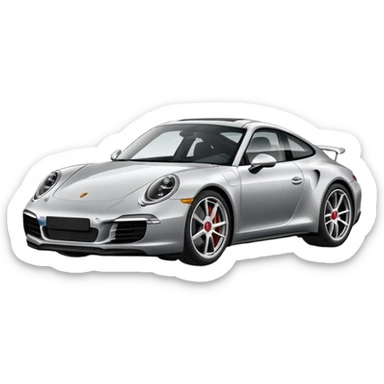 Porsche 911 Coupe Carrera 4S 3.0 2024  sticker