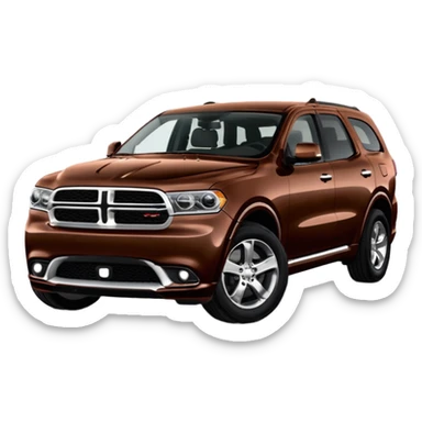Dodge durango rt 2025 marrón  sticker