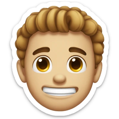 shy cute face goofy ahh sticker