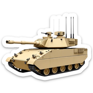 M2 Bradley Infantry Fighting Vehicle sticker