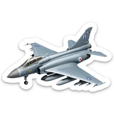 mirage 2000d french fighter jet sticker