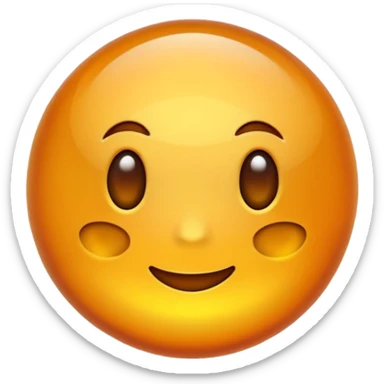 amber sphere sticker