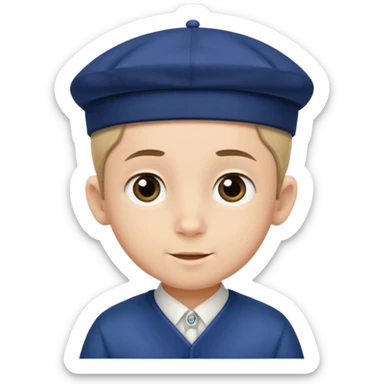 Little Jewish boy  sticker